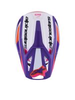 Přilba S-M3 HEAT, ALPINESTARS (bílá/fialová/růžová) 2027 (6)