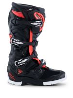 Boty TECH 7 ENDURO DRYSTAR, ALPINESTARS (černá/červená fluo/bílá) 2027 (1)