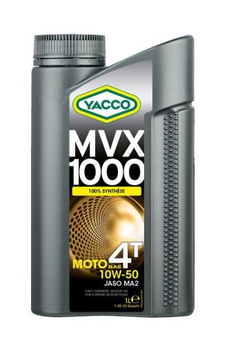 YACCO motorový olej plně syntetický MVX 1000 4T 10W50 4l