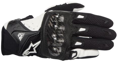 rukavice STELLA SMX-2 AC, ALPINESTARS - Itálie, dámské (černé/bílé) (267132)