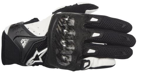 rukavice STELLA SMX-2 AC, ALPINESTARS - Itálie, dámské (černé/bílé)