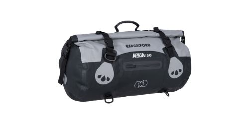 Vodotěsný vak Aqua T-50 Roll Bag, OXFORD (šedý/černý, objem 50 l)