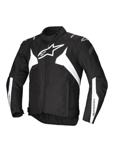 Bunda T-JAWS V4 WATERPROOF, ALPINESTARS (černá/bílá) 2027