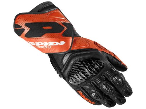 rukavice CARBO 4, SPIDI (černé/oranžové)