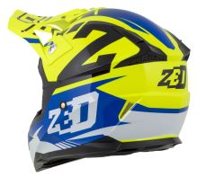 Přilba X1.9 TARGA, ZED (žlutá fluo/modrá/černá/bílá) 2026 (5)