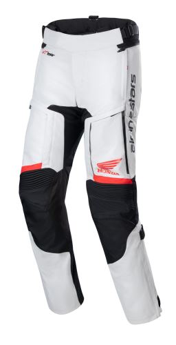 Kalhoty BOGOTA PRO DRYSTAR HONDA kolekce, ALPINESTARS (světle šedá/červená fluo/černá) 2026