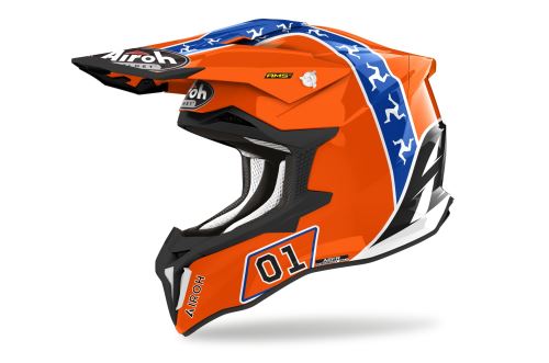 Přilba STRYCKER Hazzard, AIROH (oranžová) 2025