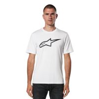 Triko AGELESS 2.0 CSF, ALPINESTARS (bílá/černá) (1)