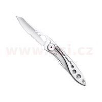 LEATHERMAN SKELETOOL KBx SILVER - zavírací nůž s otvírákem lahví, kombinovaná čepel (1)