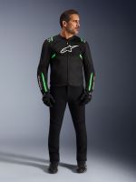 Bunda T-SPS AIR V2, ALPINESTARS (černá/zelená fluo) 2027 (2)