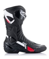 Boty S-MX 6, ALPINESTARS (černá/bílá/šedá/červená) (1)
