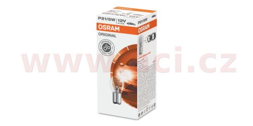 Žárovka 12V 21/5W (patice BAY15d) OSRAM (sada 10 ks)