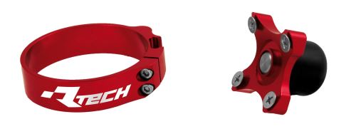 Lift control - pomocník startu na vidlici SHOWA - vnější průměr 57 mm (250-450 CRF/KXF/YZF), RTECH (červený)