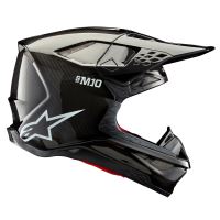 Přilba SUPERTECH S-M10 SOLID, ALPINESTARS (lesklý karbon) 2026 (4)
