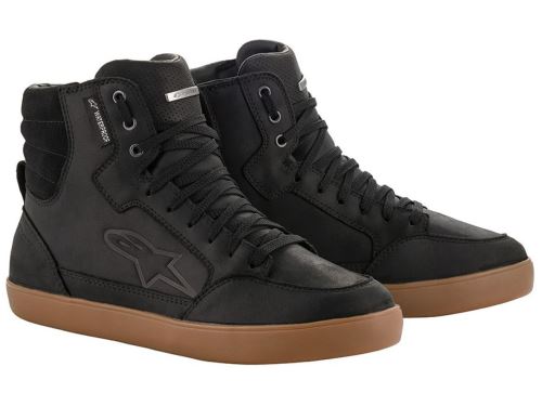 Boty J-6 WATERPROOF, ALPINESTARS (černá/guma) 2027