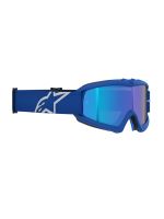 Brýle VISION YOUTH VESTA, ALPINESTARS, dětské (modrá/bílá, zrcadlové modré plexi) 2027 (3)