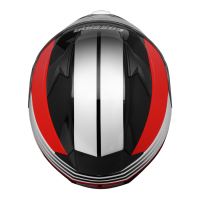 Přilba Apex Jawa, CASSIDA (červená/černá/šedá, balení vč. Pinlock folie) (3)