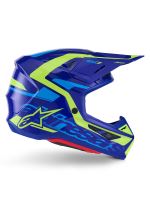 Přilba SUPERTECH S-M7 DEED, ALPINESTARS (modrá/žlutá fluo) 2027 (4)