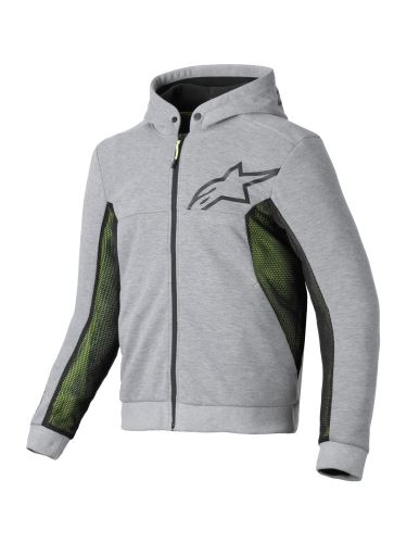 Bunda CHROME AIR SPORT, ALPINESTARS (šedá/černá/žlutá fluo) 2027
