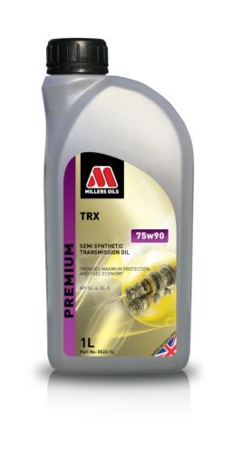 MILLERS OILS TRX 75W-90 - polosyntetický olej GL4/5 pro manuální převodovky a diferenciály 1 l