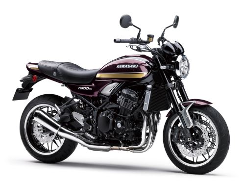 Kawasaki Z900RS Červeno Zlatá 2025