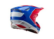 Přilba SUPERTECH S-M10 AEON, ALPINESTARS (červená fluo/modrá) (3)