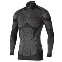 Termotriko s dlouhým rukávem RIDE TECH WINTER, ALPINESTARS (šedé/černé) 2027