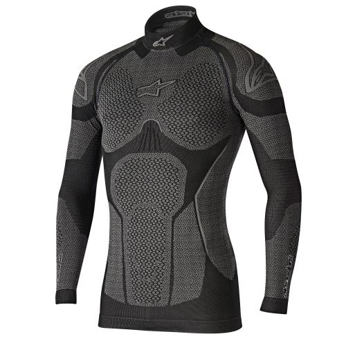 Termotriko s dlouhým rukávem RIDE TECH WINTER, ALPINESTARS (šedé/černé) 2027