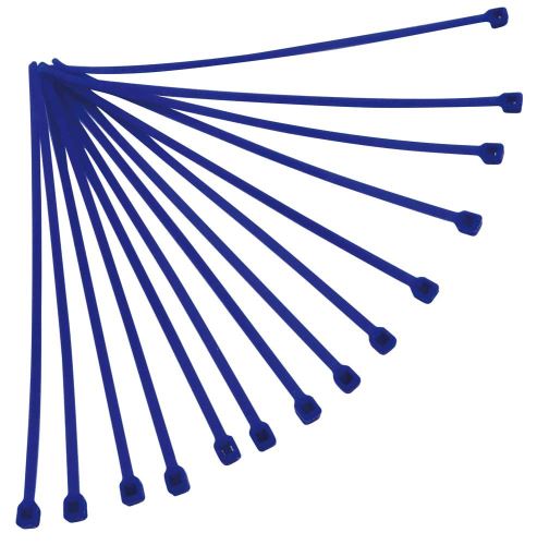 Stahovací páska 180x3,6 mm, RTECH (modrá, 100 ks)