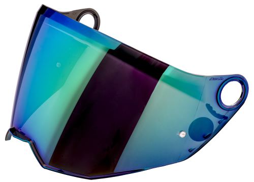 Plexi pro přilby COMMANDER, AIROH (iridiové zrcadlové)
