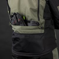 Bunda ROCKLAND DRY2DRY™, OXFORD ADVANCED (zelená khaki/černá/žlutá fluo) (5)