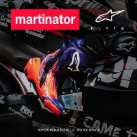 Boty SUPERTECH R VENTED FLYTE limitovaná edice JORGE MARTIN, ALPINESTARS (fialová/červená/černá) 2026 (2)