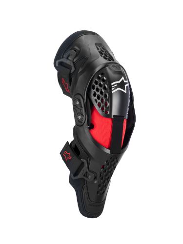 Chrániče kolen SX-1 PLASMA, ALPINESTARS (černá/červená/šedá, 1 pár) 2027