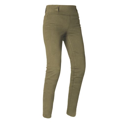 Kalhoty SUPER LEGGINGS 2.0, OXFORD, dámské (legíny s Aramidovou podšívkou, khaki)