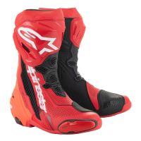 Boty SUPERTECH R VENTED, ALPINESTARS (červená fluo/červená) 2027 Boty SUPERTECH R VENTED, ALPINESTARS (červená fluo/červená) 2027