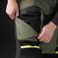 Kalhoty ROCKLAND DRY2DRY™, OXFORD ADVANCED (zelené khaki/černé/žluté fluo) (4)